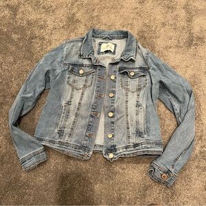 Denim jacket cropped short